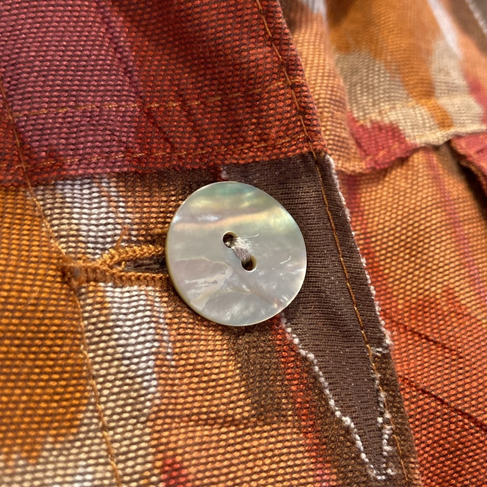 Ruby Rd. Linen Blend Jacket Pearlized Buttons 8 - image 3